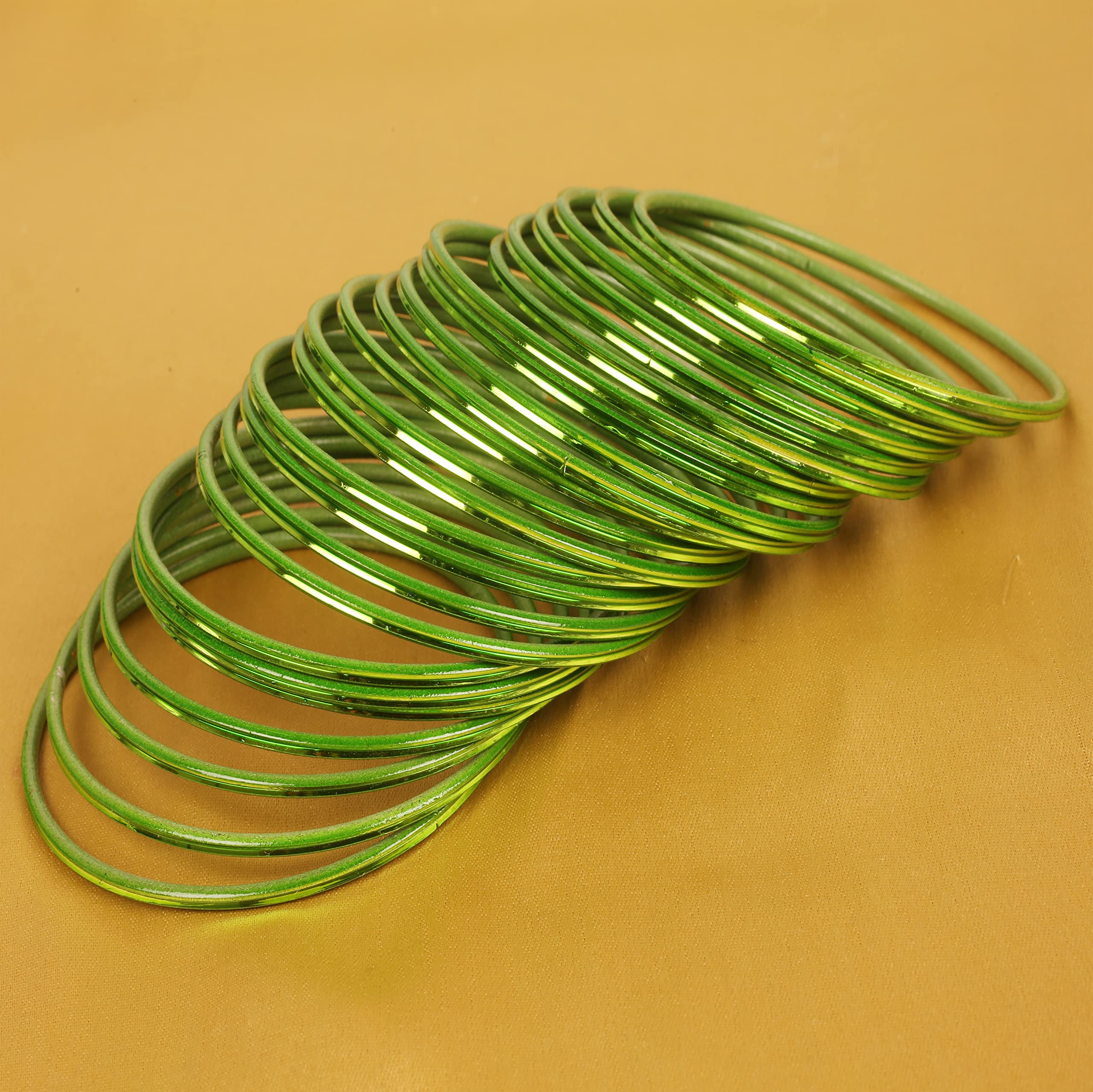 Touchstone "Colorful Bangle Collection Indian Bollywood Modern Style Pretty Textured Color Wrist Filler Thin Designer Jewelry Metal Bangle Bracelets For Women - Image 3