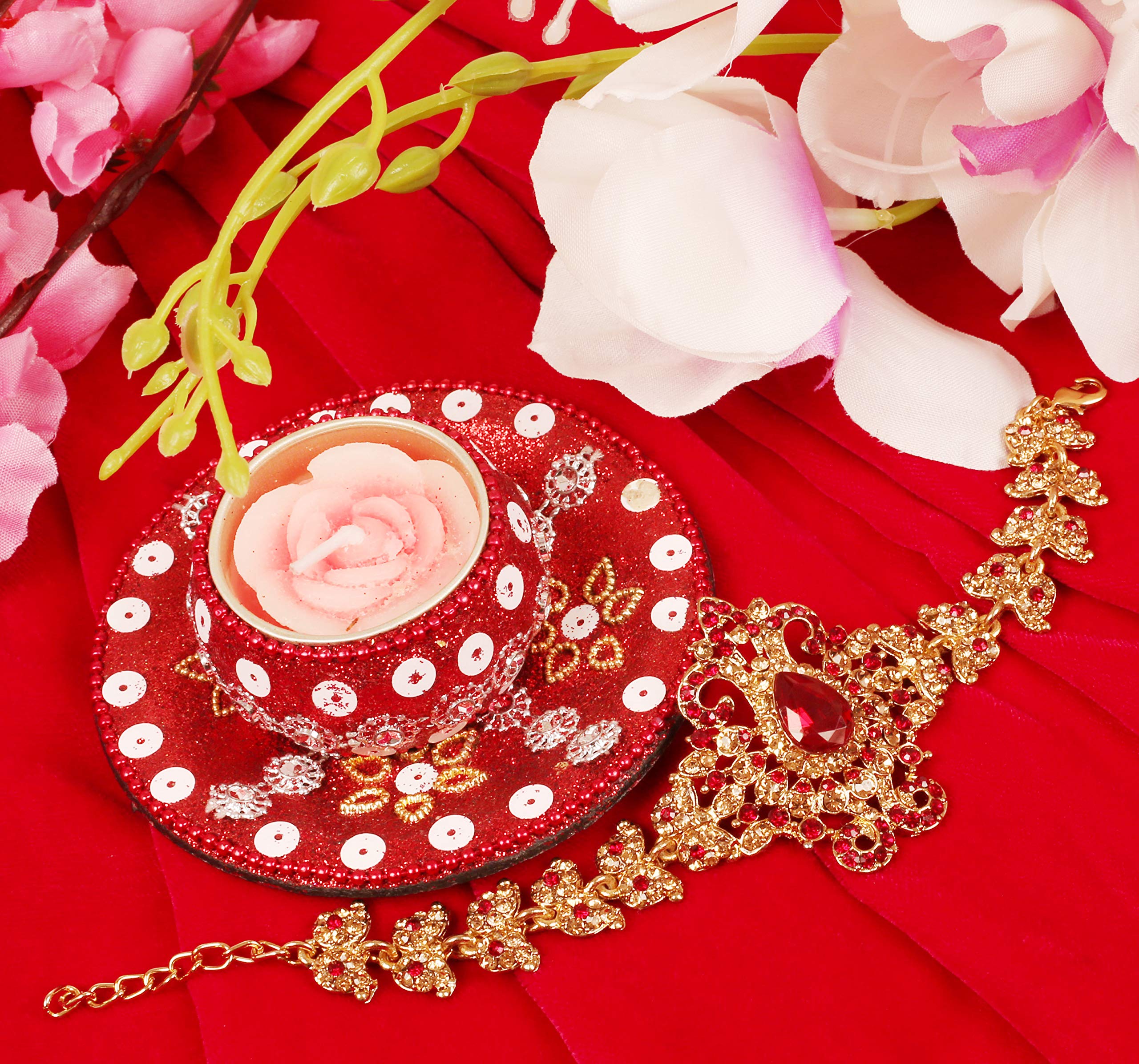 Touchstone Gold Plated Chain Bracelets Trendy Dainty Stackable Satellite Snake Box Paperclip Rolo Herringbone Dainty Vintage for Women - Image 4