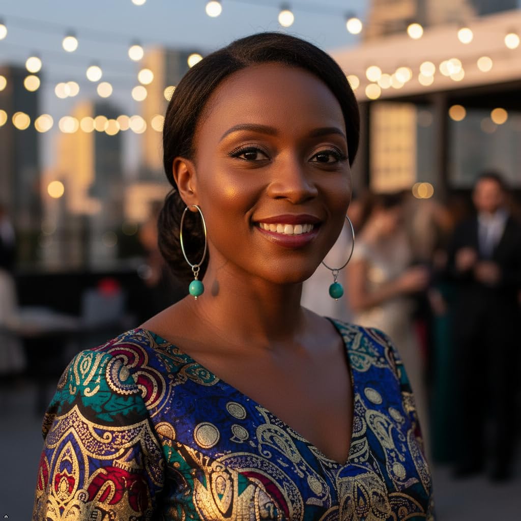 Touchstone Indian Bollywood Handcrafted Glass Stones 3 Changeable Color Designer Jewelry Hoop Earrings in Gold Tone for Women. - Image 3