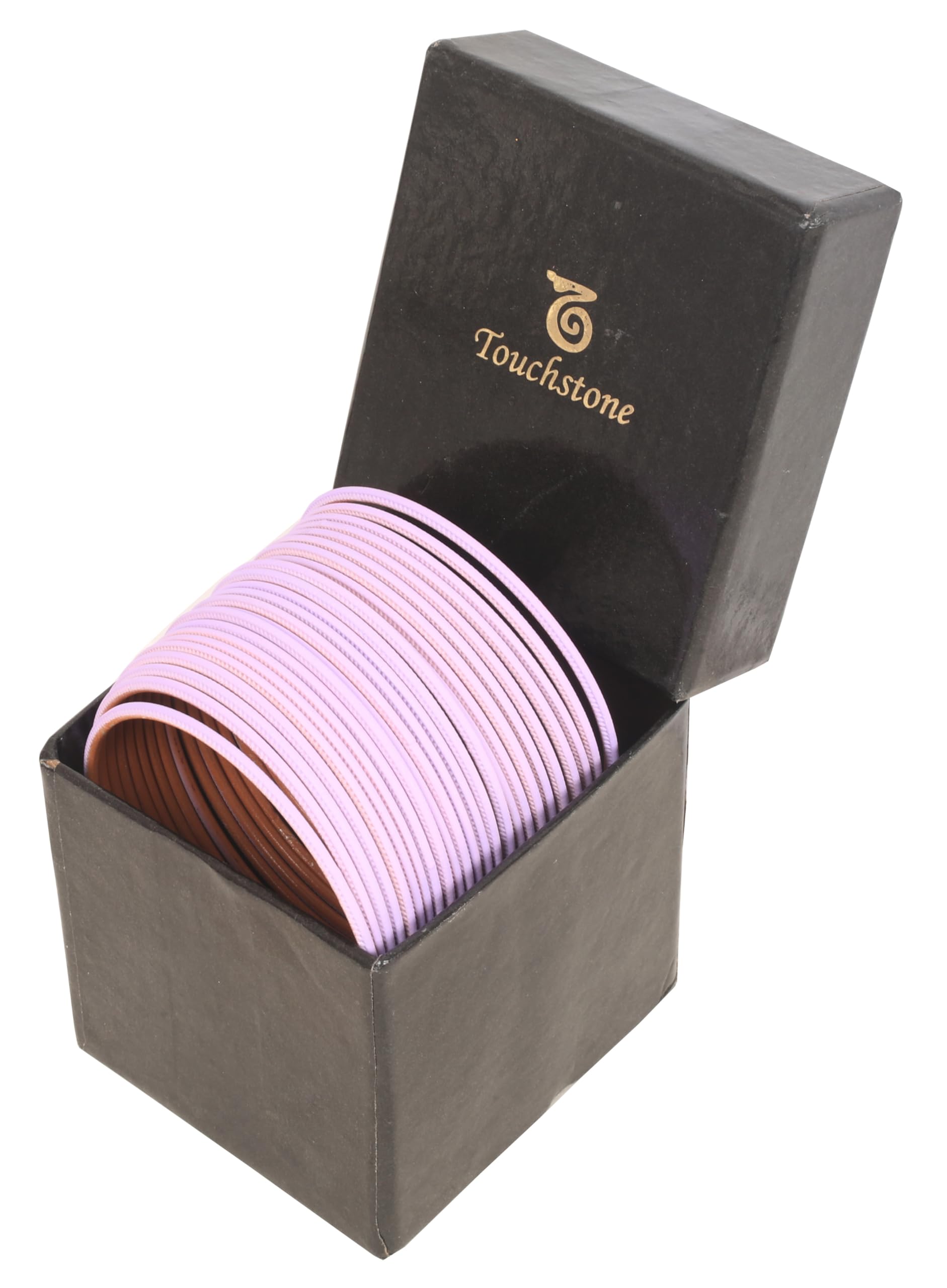 Touchstone Indian Bollywood Pastel Color Bangle Collection Beautifully Handcrafted Western Choice Designer Jewelry Bracelets Bangles. Set of 24. - Image 5